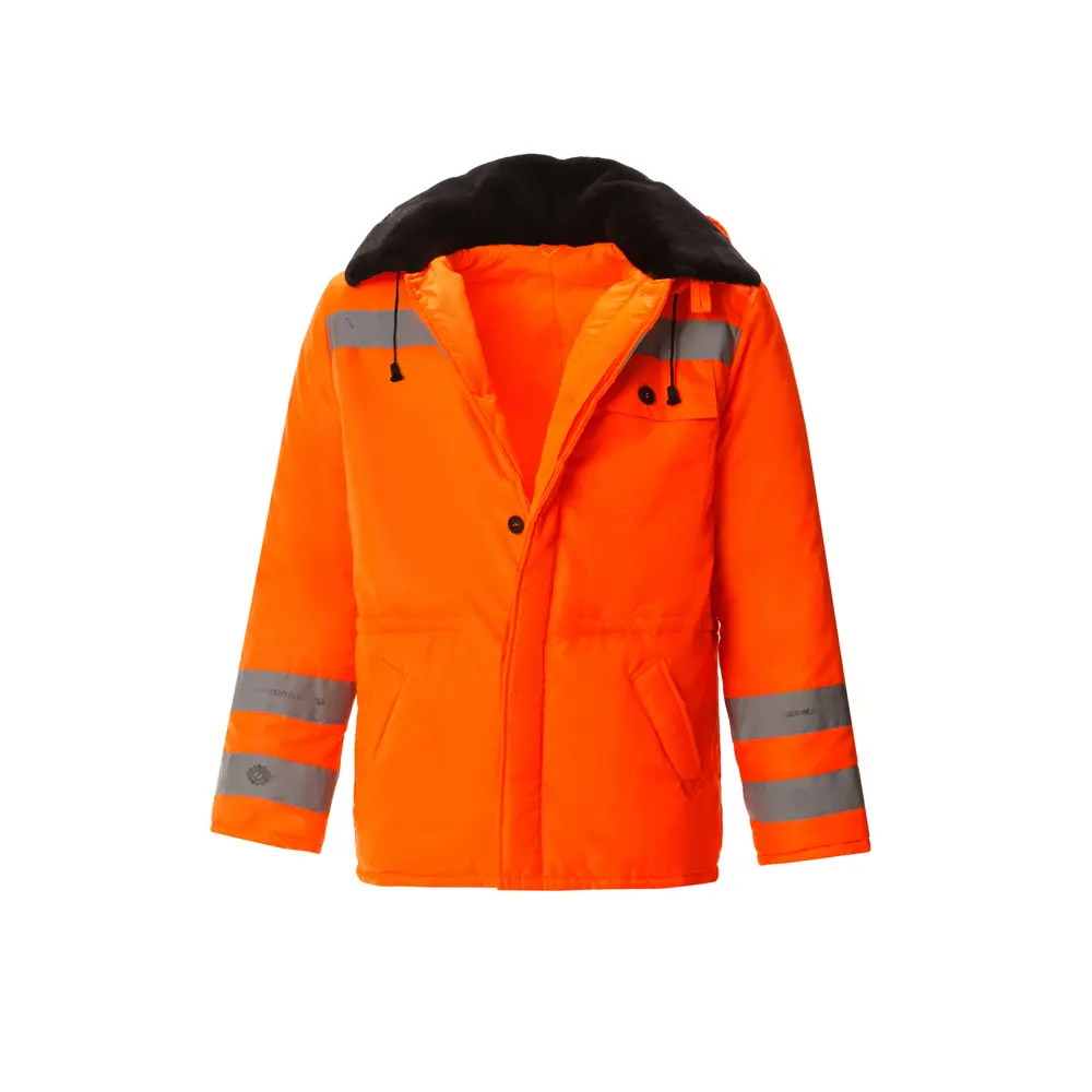 Фото 3 Куртка дорожника рабочая утепленная сигнальный Союзспецодежда оранжевая размер 56-58 рост 182-188 см