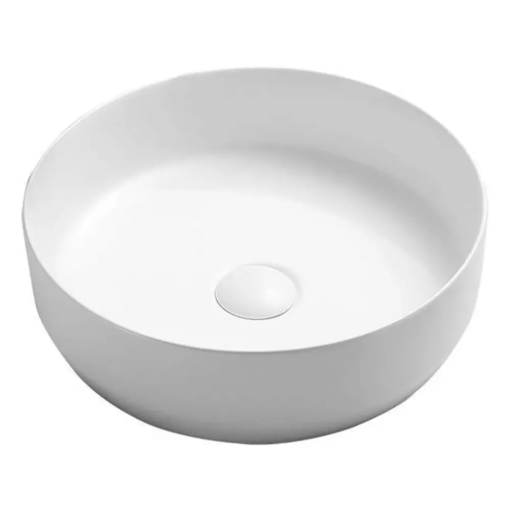 Фото Раковина накладная Ceramicanova Element CN6022MW D39см цвет белый