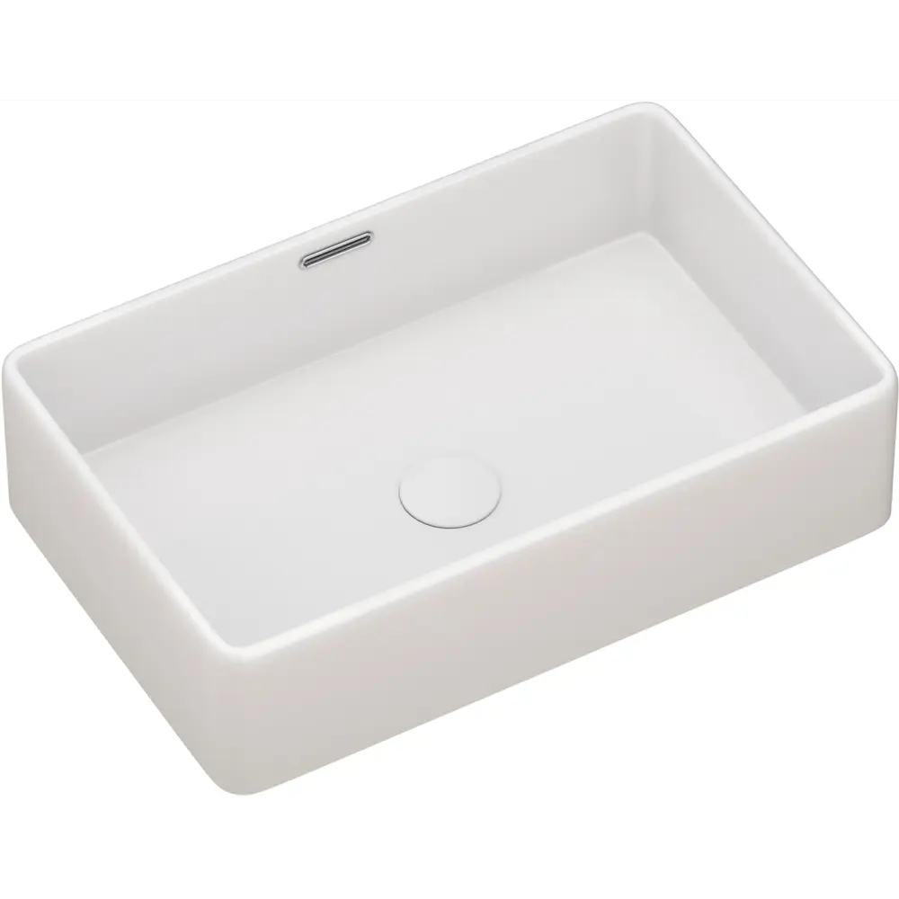 Фото Раковина накладная Aquanet perfect 273673 55см цвет белый Фото Раковина накладная Aquanet perfect 273673 55см цвет белый