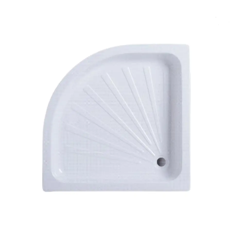 Фото Душевой поддон Ceruttispa 364012 полукруг акрил 90x90см Фото Душевой поддон Ceruttispa 364012 полукруг акрил 90x90см