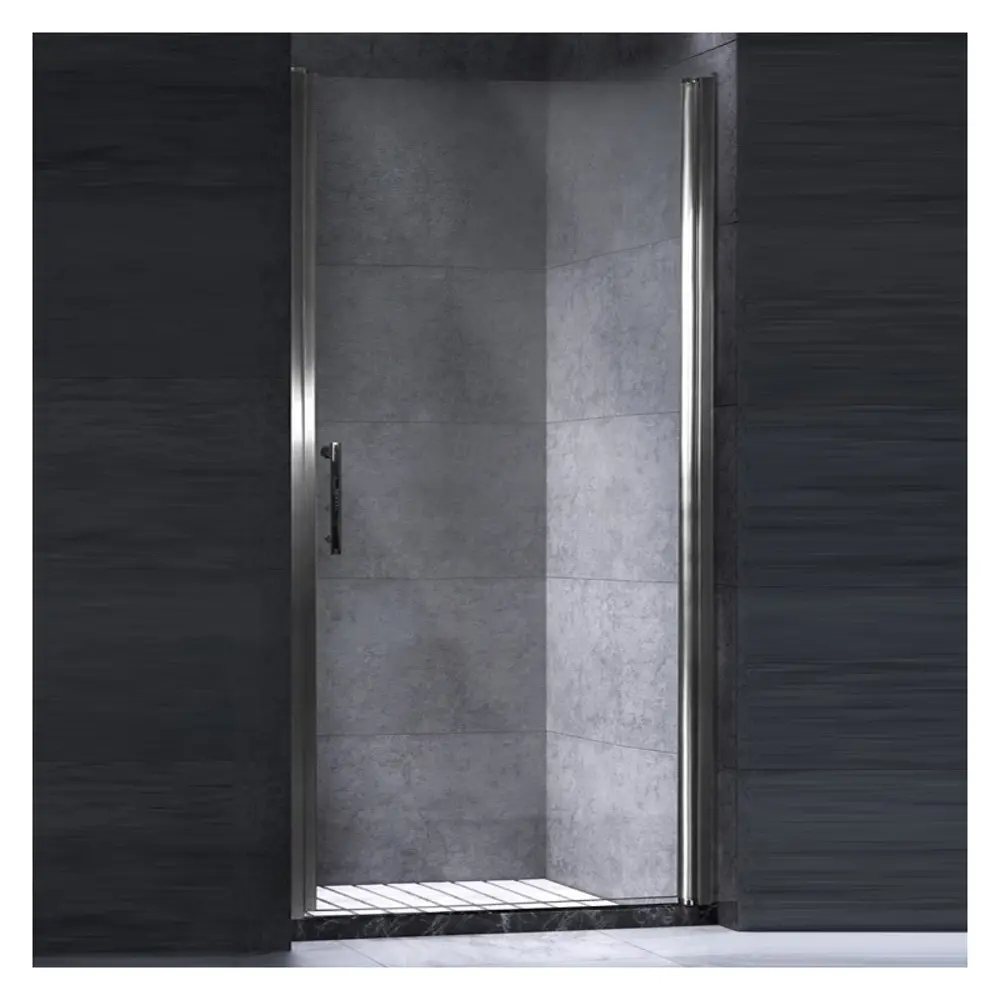 Фото 2 Душевая дверь Esbano ESDN80LDR R 81.5см эффект стекла прозрачный распашной