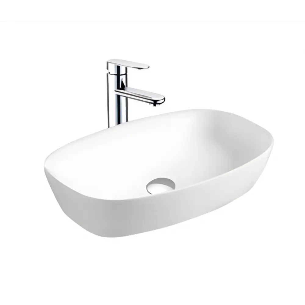 Фото Раковина накладная Sintesi SIN-LVB-APP-405 60см цвет белый