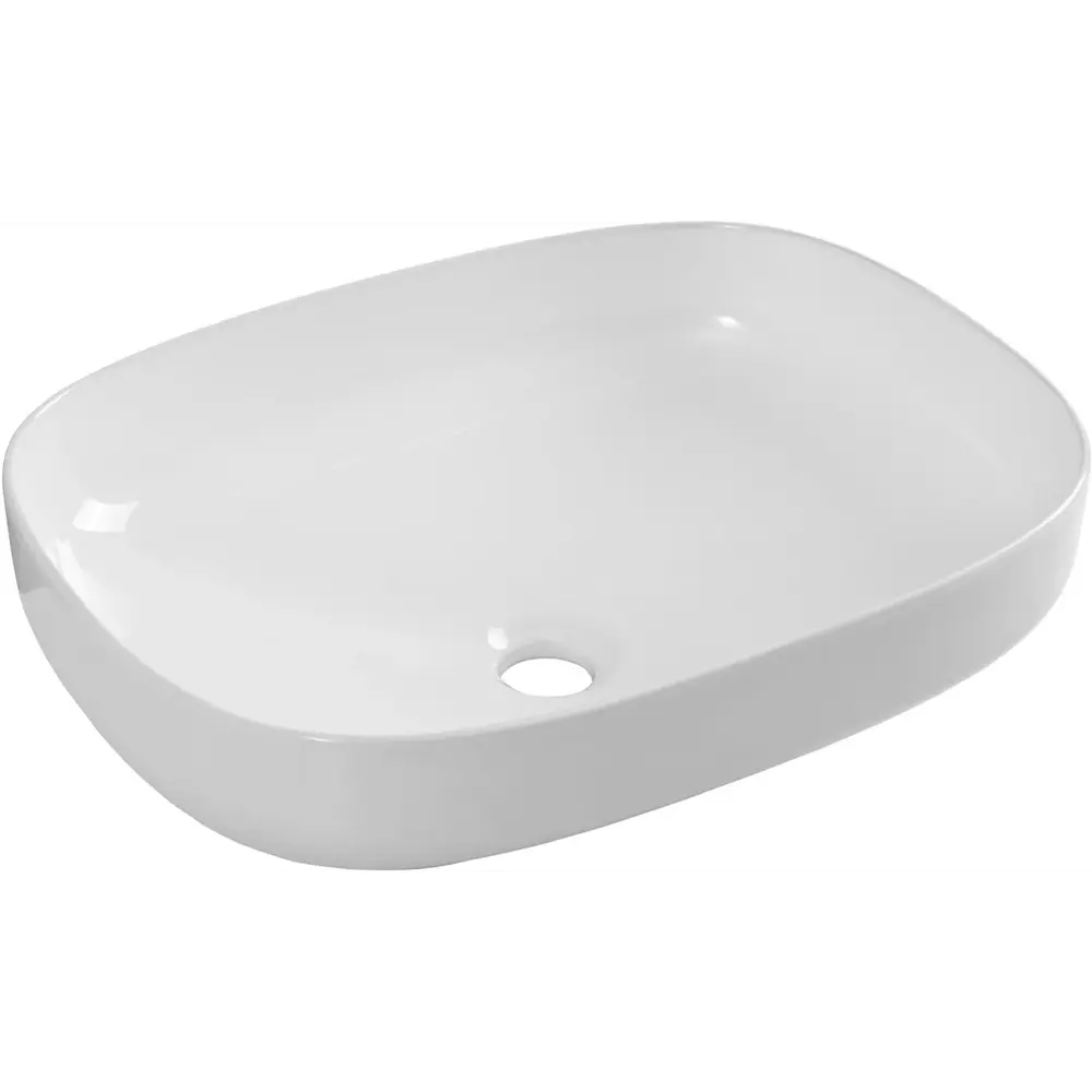 Фото Раковина накладная Aquanet elegant 326057 50см цвет белый Фото Раковина накладная Aquanet elegant 326057 50см цвет белый