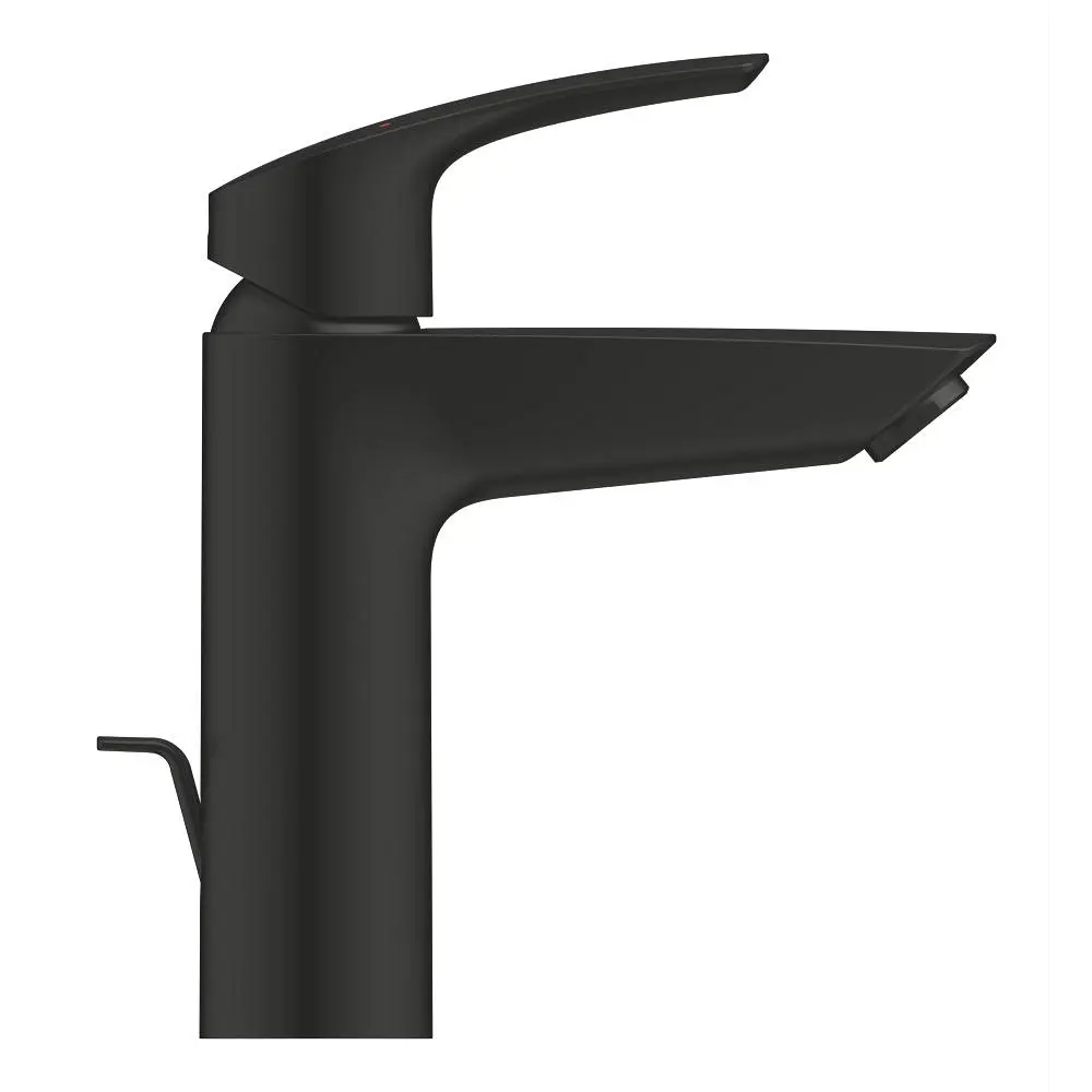 Фото Смеситель для раковины Grohe 233222433 однорычажный цвет черный матовый Фото Смеситель для раковины Grohe 233222433 однорычажный цвет черный матовый