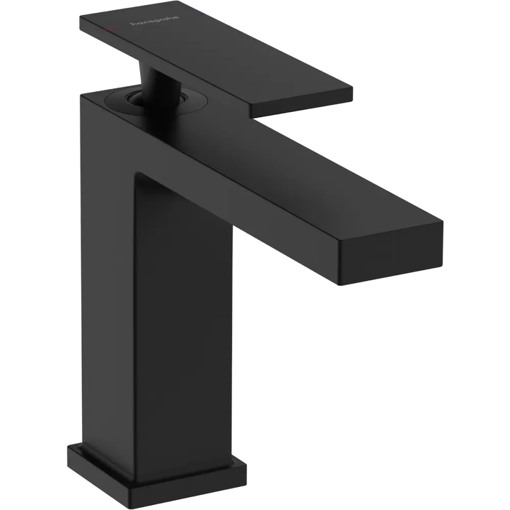 Фото Смеситель для раковины Hansgrohe 73011670 бесконтактный цвет черный матовый