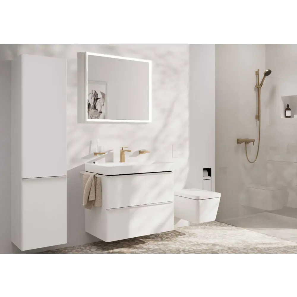Фото 2 Смеситель для раковины Hansgrohe 73012140 бесконтактный цвет бронза