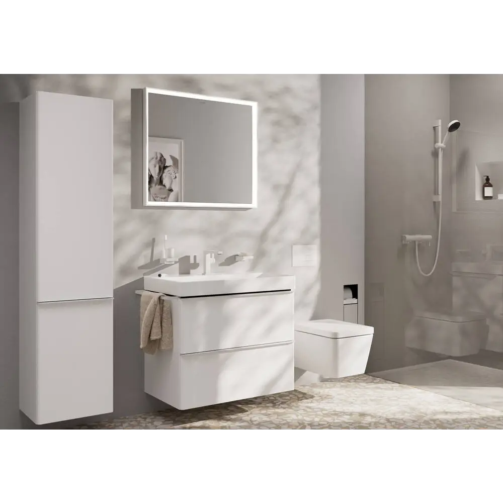 Фото 4 Смеситель для раковины Hansgrohe 73020700 бесконтактный цвет белый матовый