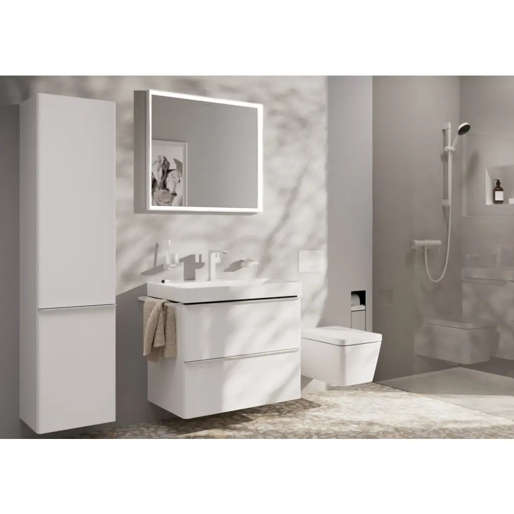 Фото 2 Смеситель для раковины Hansgrohe 73040700 бесконтактный цвет белый матовый
