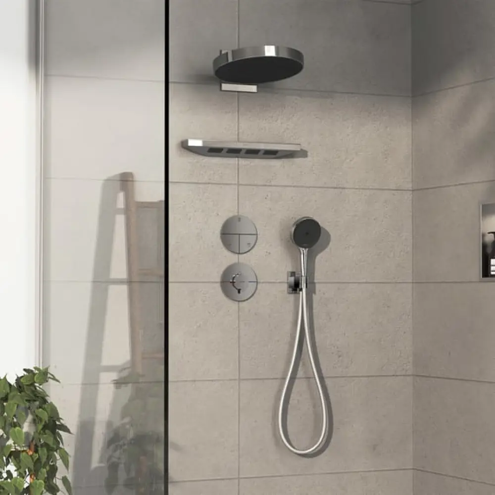 Фото 4 Переключатель потоков Hansgrohe ShowerSelect Comfort S 15558000 хром