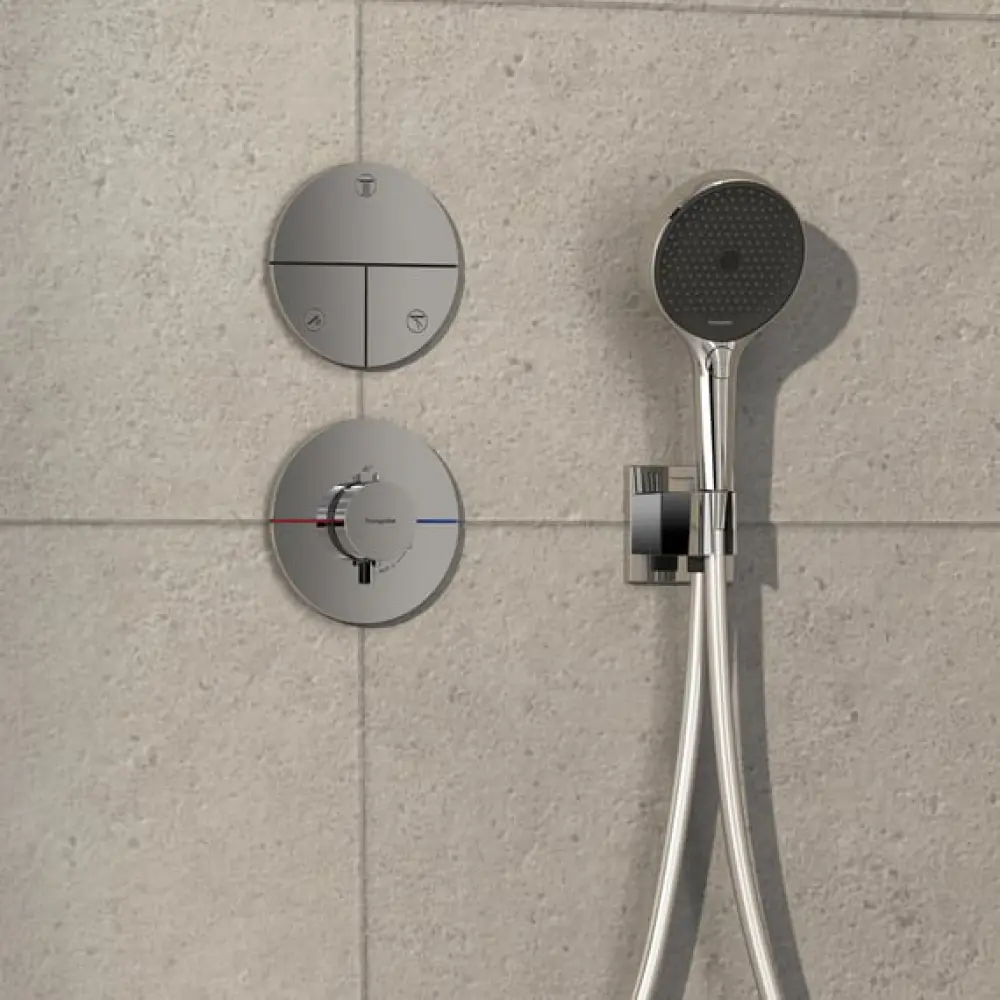 Фото 3 Переключатель потоков Hansgrohe ShowerSelect Comfort S 15558000 хром