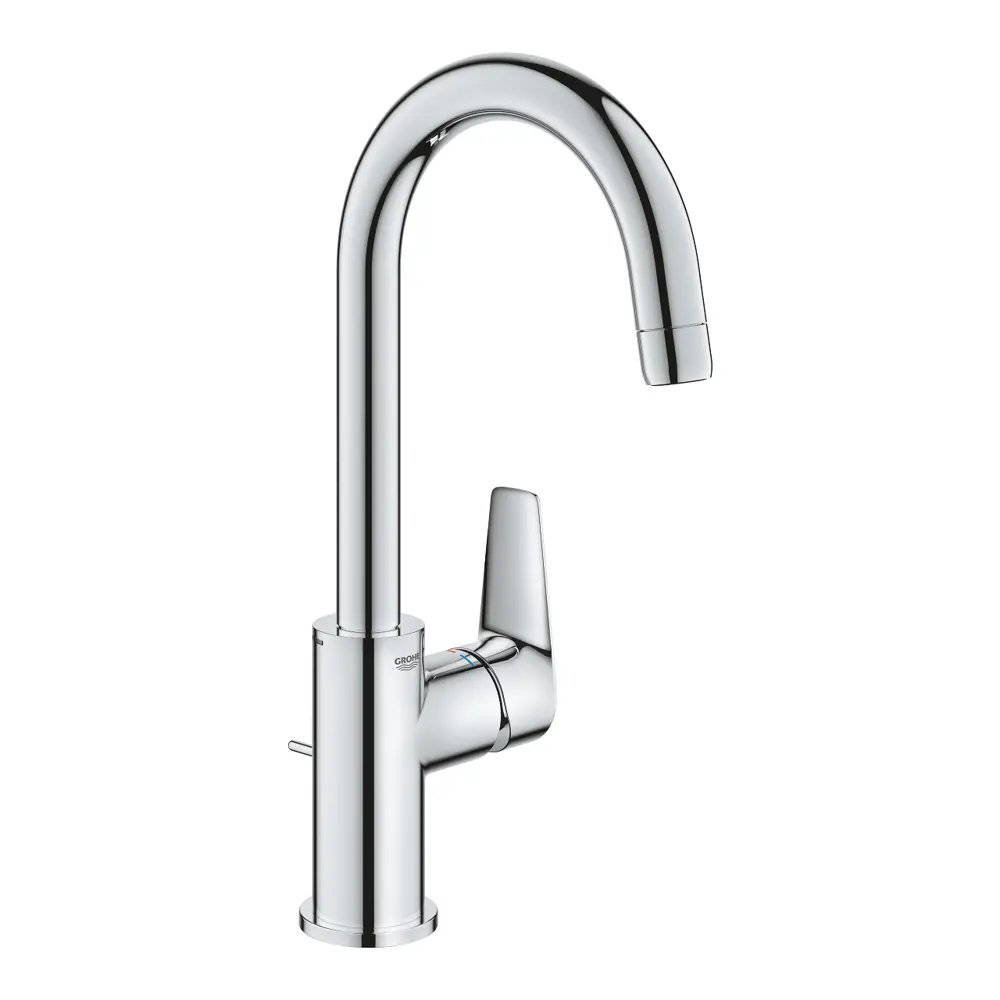 Фото Смеситель для раковины Grohe BauEdge 23760001 однорычажный цвет хром