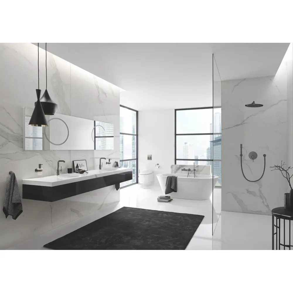 Фото 6 Смеситель для раковины Grohe 24174AL1 однорычажный цвет графит