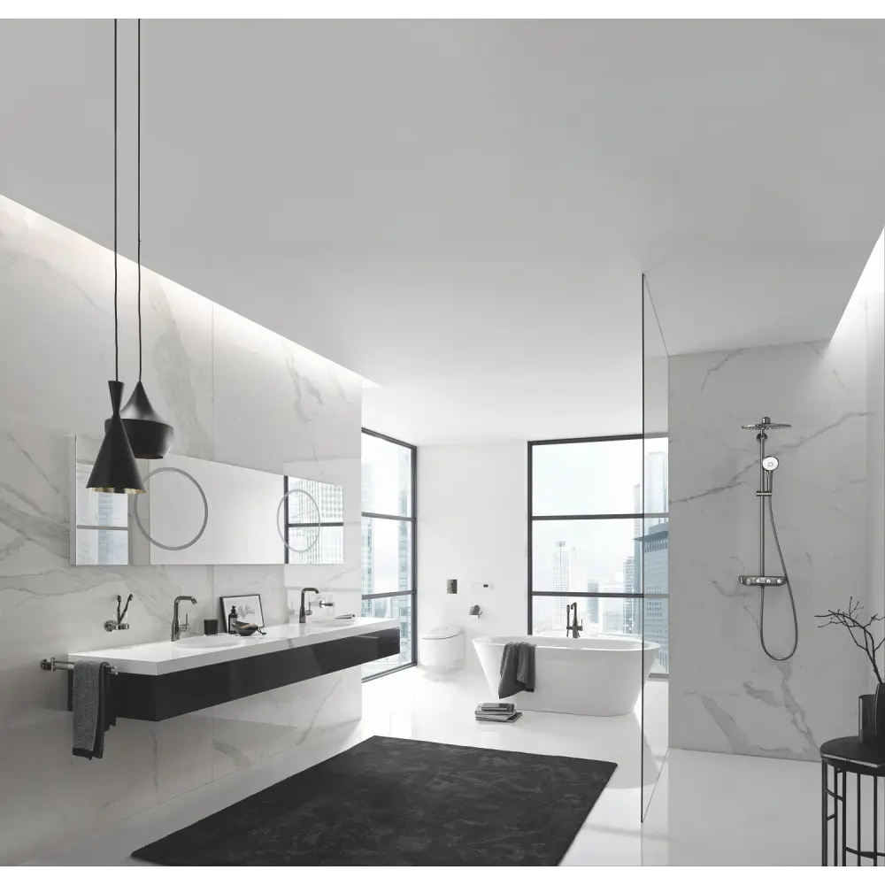 Фото 10 Смеситель для раковины Grohe 24174AL1 однорычажный цвет графит