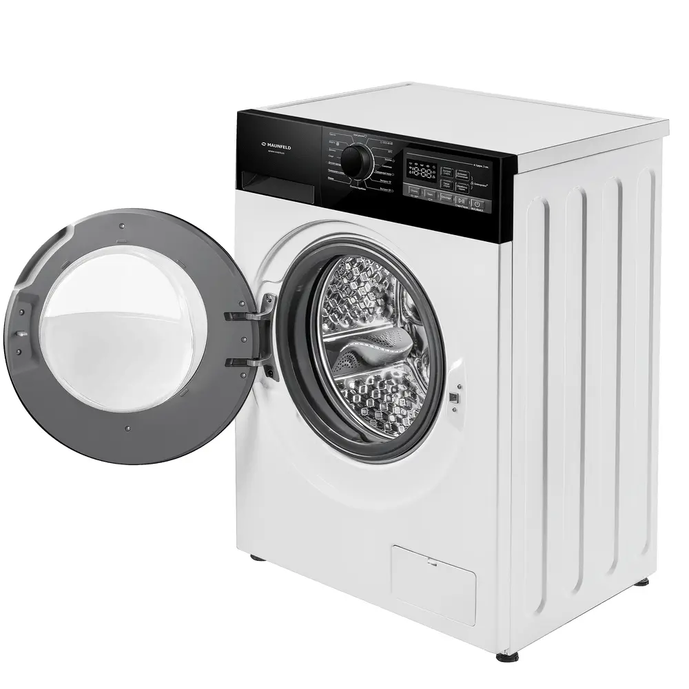 Фото 11 Стиральная машина Maunfeld Mfwm1410stwh03 59.5x85x58.9 см 10 кг цвет белый Фото 11 Стиральная машина Maunfeld Mfwm1410stwh03 59.5x85x58.9 см 10 кг цвет белый