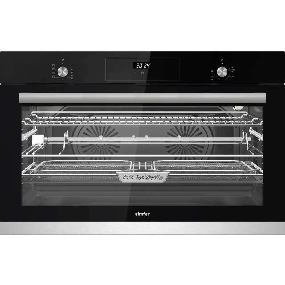 Фото Духовой шкаф Simfer B9ES69025 89.5х59.5х56.5 см цвет черный Фото Духовой шкаф Simfer B9ES69025 89.5х59.5х56.5 см цвет черный