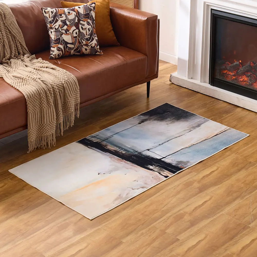 Фото 5 Ковер Silver Stone Silk полиэстер A296 80х150 см Фото 5 Ковер Silver Stone Silk полиэстер A296 80х150 см