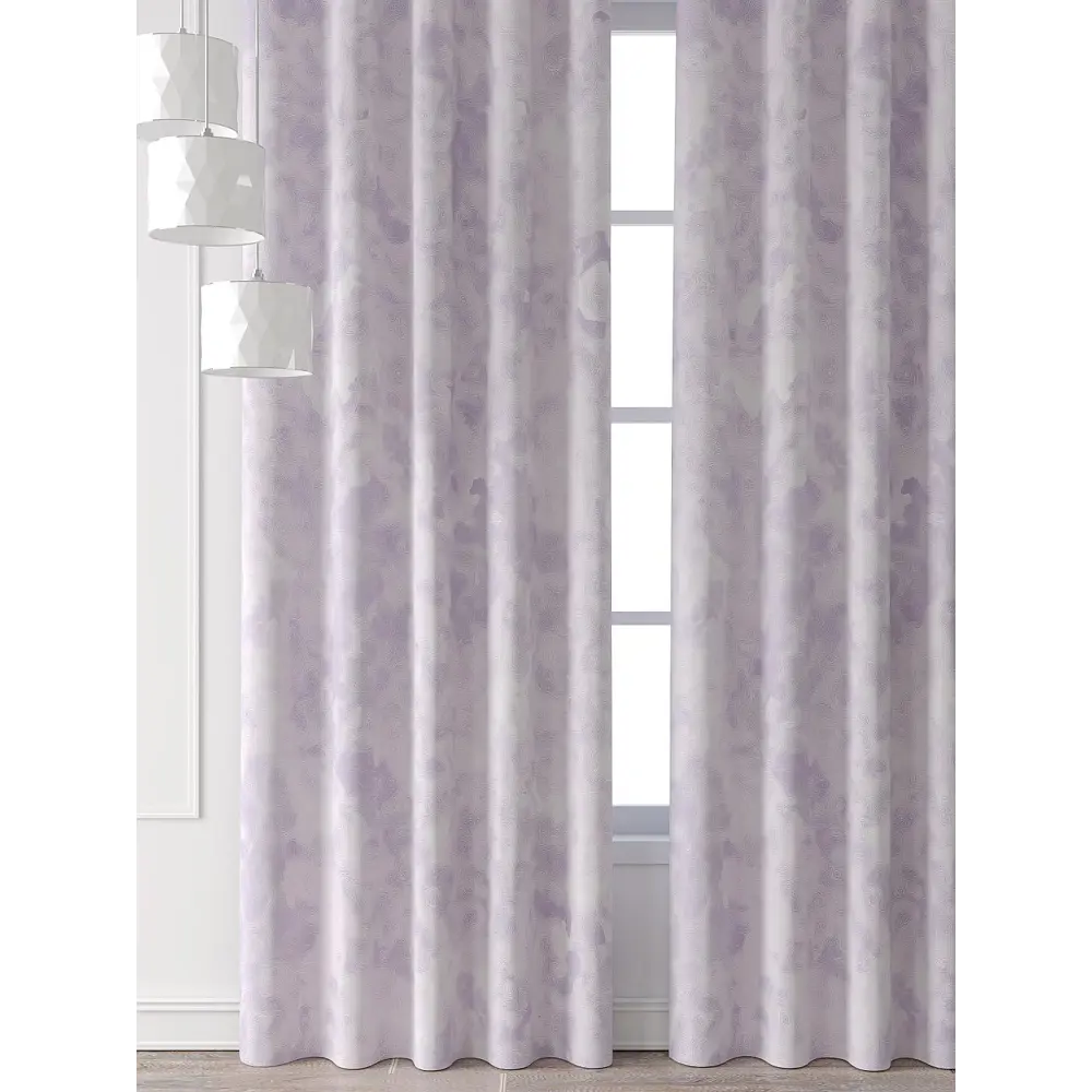 Фото 6 Комплект штор Comfy way Форнерс - 402 - 240 см CW709402240-240 на шторной ленте 240x150 см цвет фиолетовый Фото 6 Комплект штор Comfy way Форнерс - 402 - 240 см CW709402240-240 на шторной ленте 240x150 см цвет фиолетовый