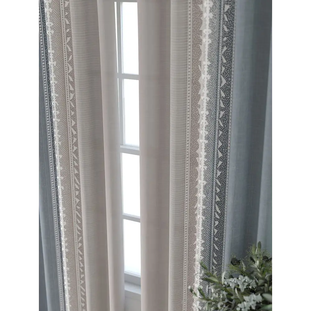 Фото 3 Комплект штор Comfy way Форнерс - 554 - 260 см CW709554260-260 на шторной ленте 260x150 см цвет бежевый Фото 3 Комплект штор Comfy way Форнерс - 554 - 260 см CW709554260-260 на шторной ленте 260x150 см цвет бежевый