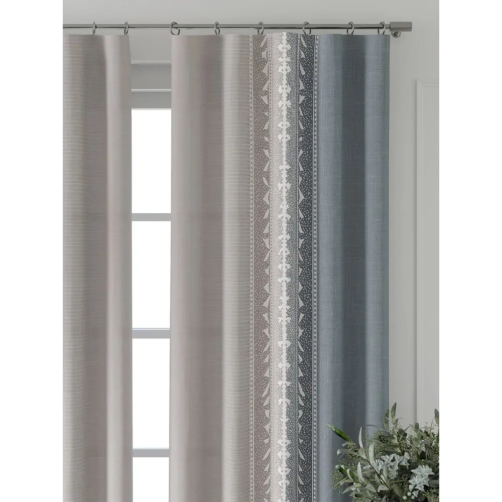 Фото 5 Комплект штор Comfy way Форнерс - 554 - 260 см CW709554260-260 на шторной ленте 260x150 см цвет бежевый Фото 5 Комплект штор Comfy way Форнерс - 554 - 260 см CW709554260-260 на шторной ленте 260x150 см цвет бежевый