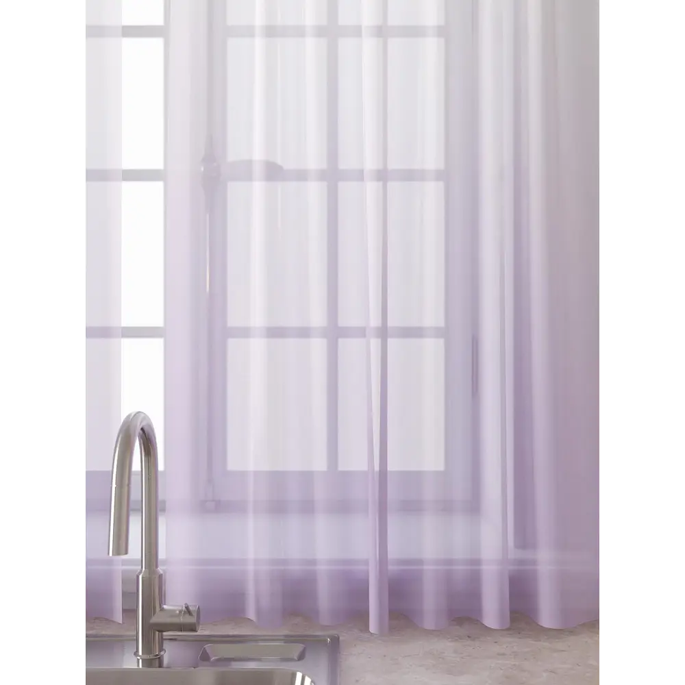 Фото 4 Комплект штор Comfy way Лагрос - 13 - 160 см CW915013160-160 на шторной ленте 160x150 см цвет белый Фото 4 Комплект штор Comfy way Лагрос - 13 - 160 см CW915013160-160 на шторной ленте 160x150 см цвет белый