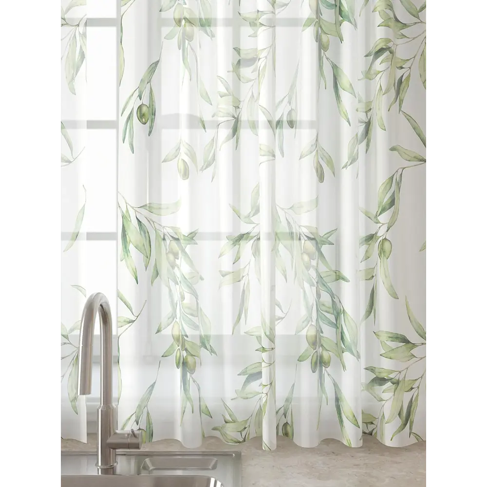 Фото 4 Комплект штор Comfy way Лагрос - 51 - 160 см CW915051160-160 на шторной ленте 160x150 см цвет белый Фото 4 Комплект штор Comfy way Лагрос - 51 - 160 см CW915051160-160 на шторной ленте 160x150 см цвет белый