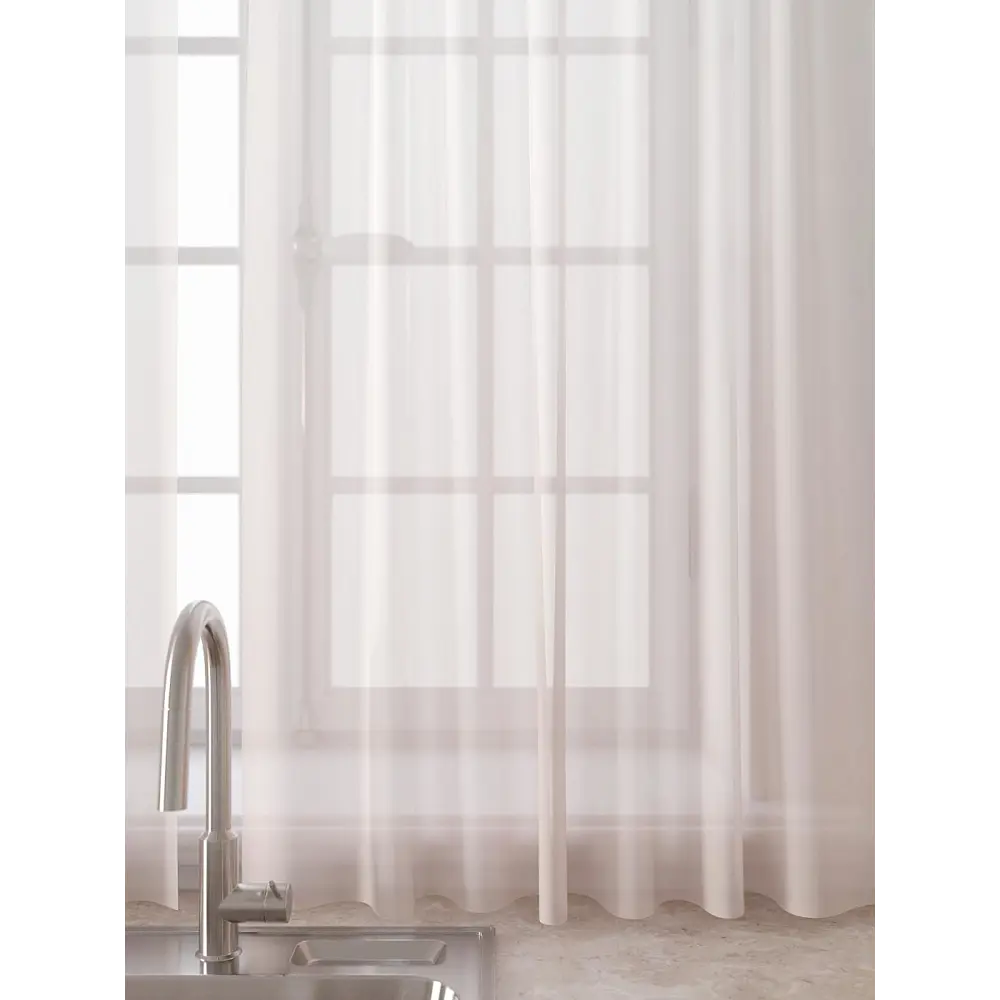 Фото 4 Комплект штор Comfy way Лагрос - 61 - 160 см CW915061160-160 на шторной ленте 160x150 см цвет бежевый Фото 4 Комплект штор Comfy way Лагрос - 61 - 160 см CW915061160-160 на шторной ленте 160x150 см цвет бежевый