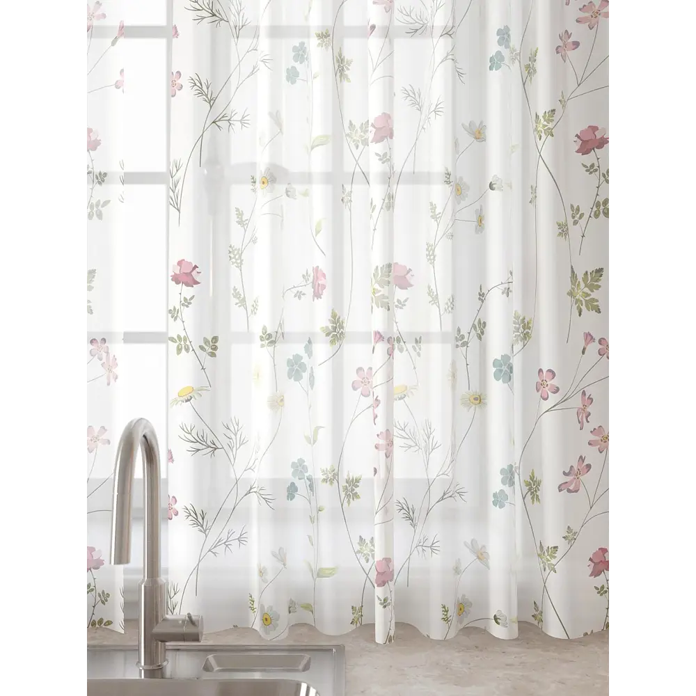 Фото 4 Комплект штор Comfy way Лагрос - 69 - 160 см CW915069160-160 на шторной ленте 160x150 см цвет белый Фото 4 Комплект штор Comfy way Лагрос - 69 - 160 см CW915069160-160 на шторной ленте 160x150 см цвет белый