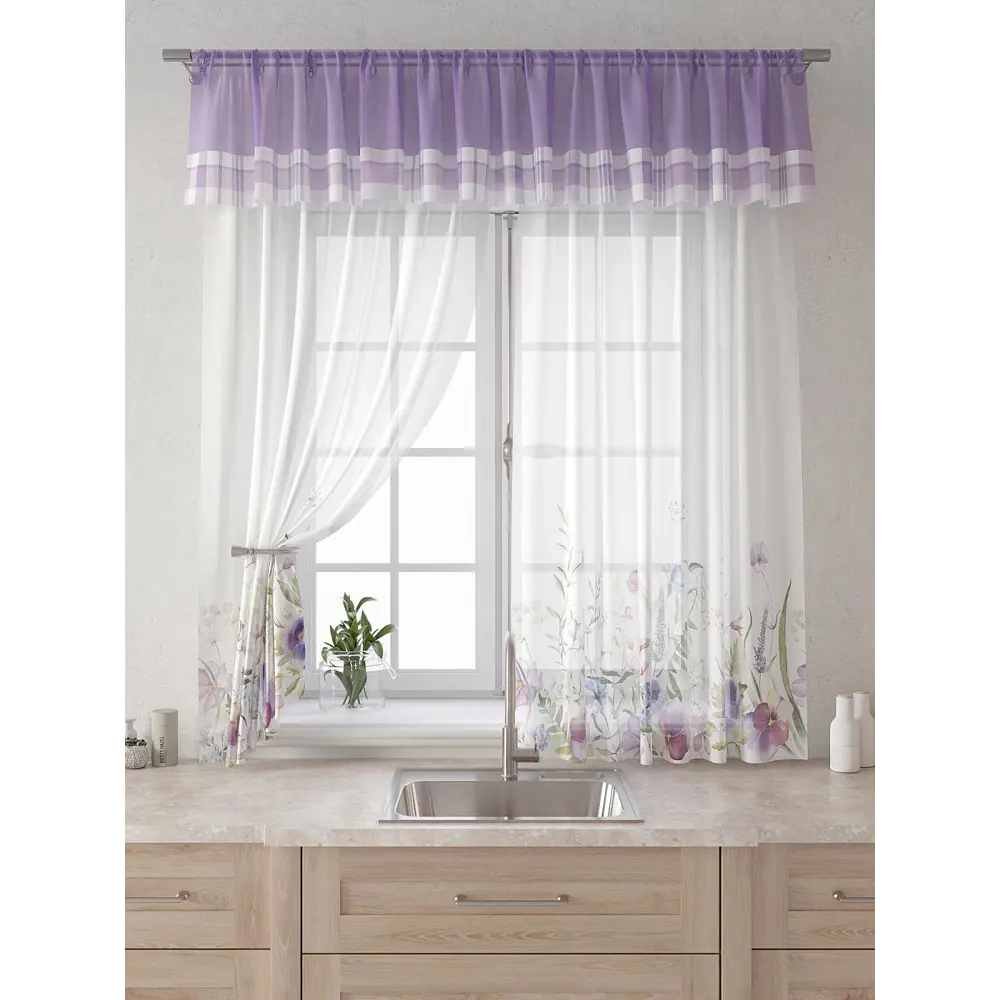 Фото 6 Комплект штор Comfy way Лагрос - 77 - 160 см CW915077160-160 на шторной ленте 160x150 см цвет бежевый Фото 6 Комплект штор Comfy way Лагрос - 77 - 160 см CW915077160-160 на шторной ленте 160x150 см цвет бежевый