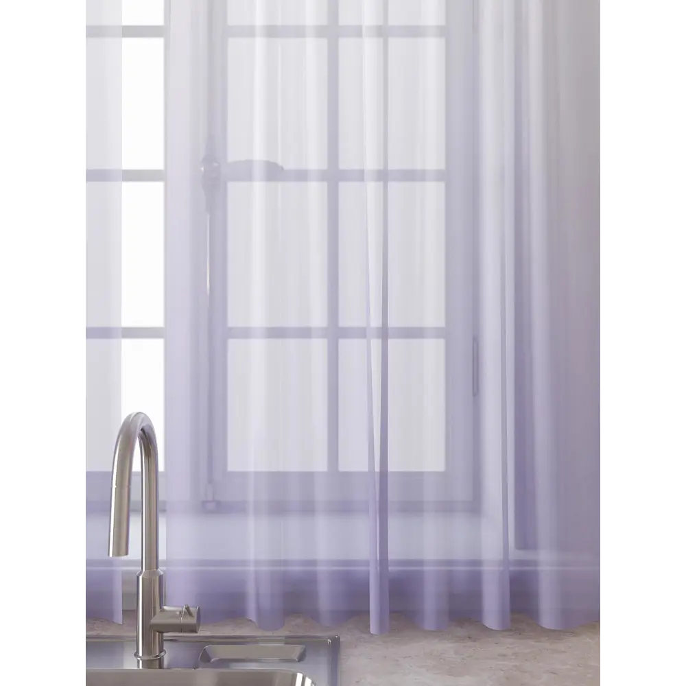 Фото 4 Комплект штор Comfy way Лагрос - 43 CW915043180-180 на шторной ленте 180x150 см цвет белый Фото 4 Комплект штор Comfy way Лагрос - 43 CW915043180-180 на шторной ленте 180x150 см цвет белый