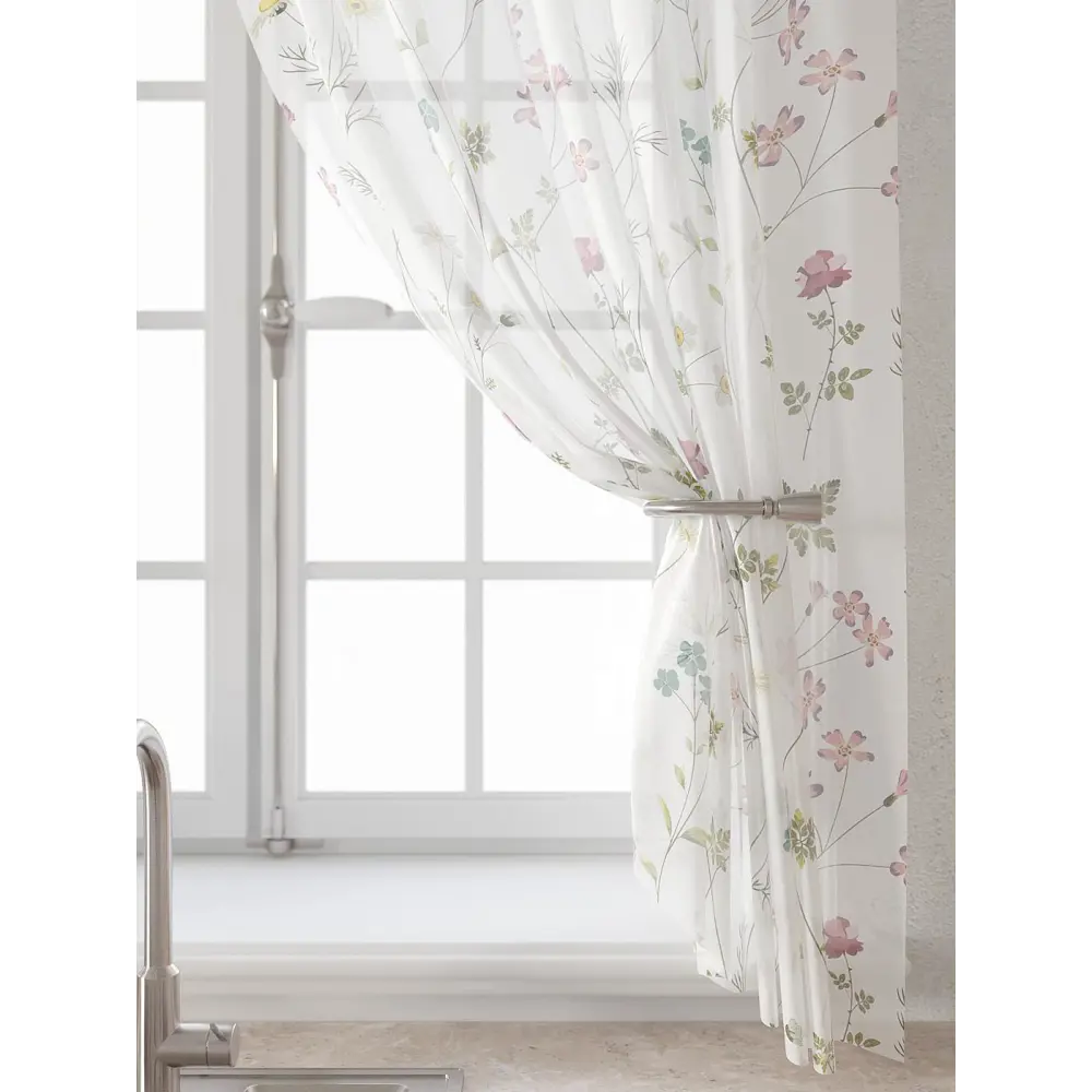 Фото 5 Комплект штор Comfy way Лагрос - 69 CW915069180-180 на шторной ленте 180x150 см цвет белый Фото 5 Комплект штор Comfy way Лагрос - 69 CW915069180-180 на шторной ленте 180x150 см цвет белый