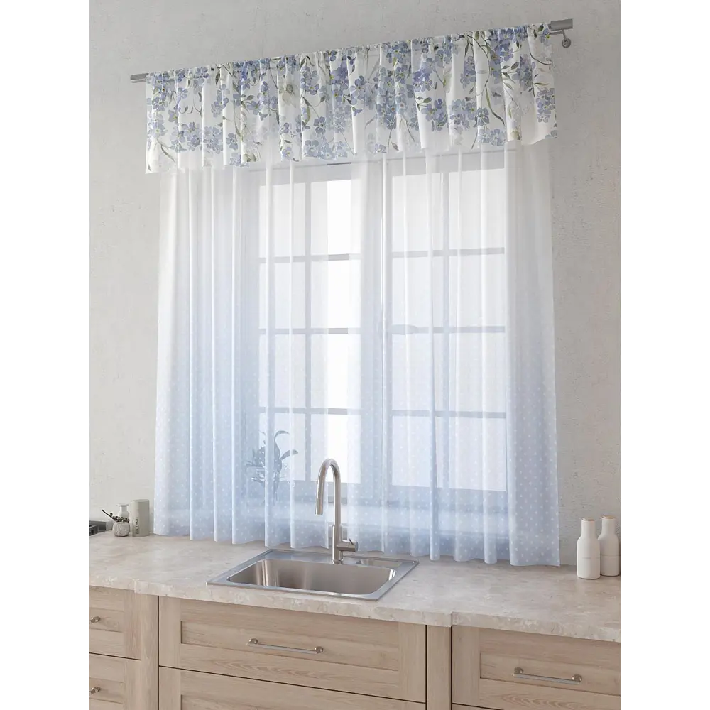 Фото 2 Комплект штор Comfy way Лагрос - 75 CW915075180-180 на шторной ленте 180x150 см цвет бежевый Фото 2 Комплект штор Comfy way Лагрос - 75 CW915075180-180 на шторной ленте 180x150 см цвет бежевый