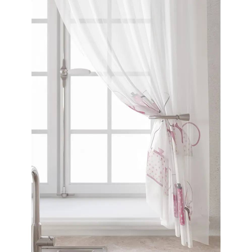 Фото 5 Комплект штор Comfy way Лагрос - 98 CW915098180-180 на шторной ленте 180x150 см цвет бежевый Фото 5 Комплект штор Comfy way Лагрос - 98 CW915098180-180 на шторной ленте 180x150 см цвет бежевый