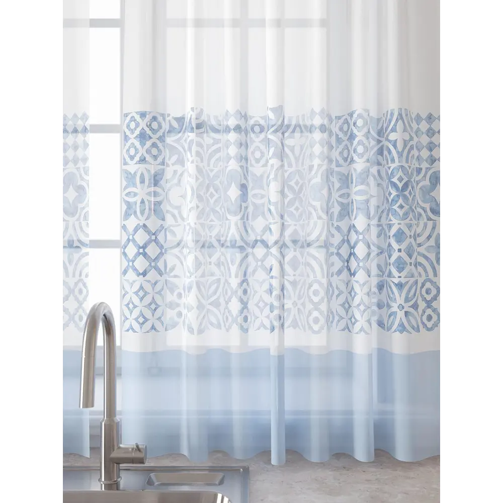 Фото 4 Комплект штор Comfy way Лагрос - 35 CW915035180-180 на шторной ленте 180x150 см цвет белый Фото 4 Комплект штор Comfy way Лагрос - 35 CW915035180-180 на шторной ленте 180x150 см цвет белый