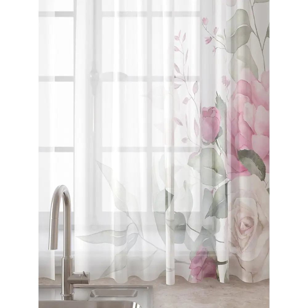 Фото 4 Комплект штор Comfy way Лагрос - 36 CW915036180-180 на шторной ленте 180x150 см цвет бежевый Фото 4 Комплект штор Comfy way Лагрос - 36 CW915036180-180 на шторной ленте 180x150 см цвет бежевый