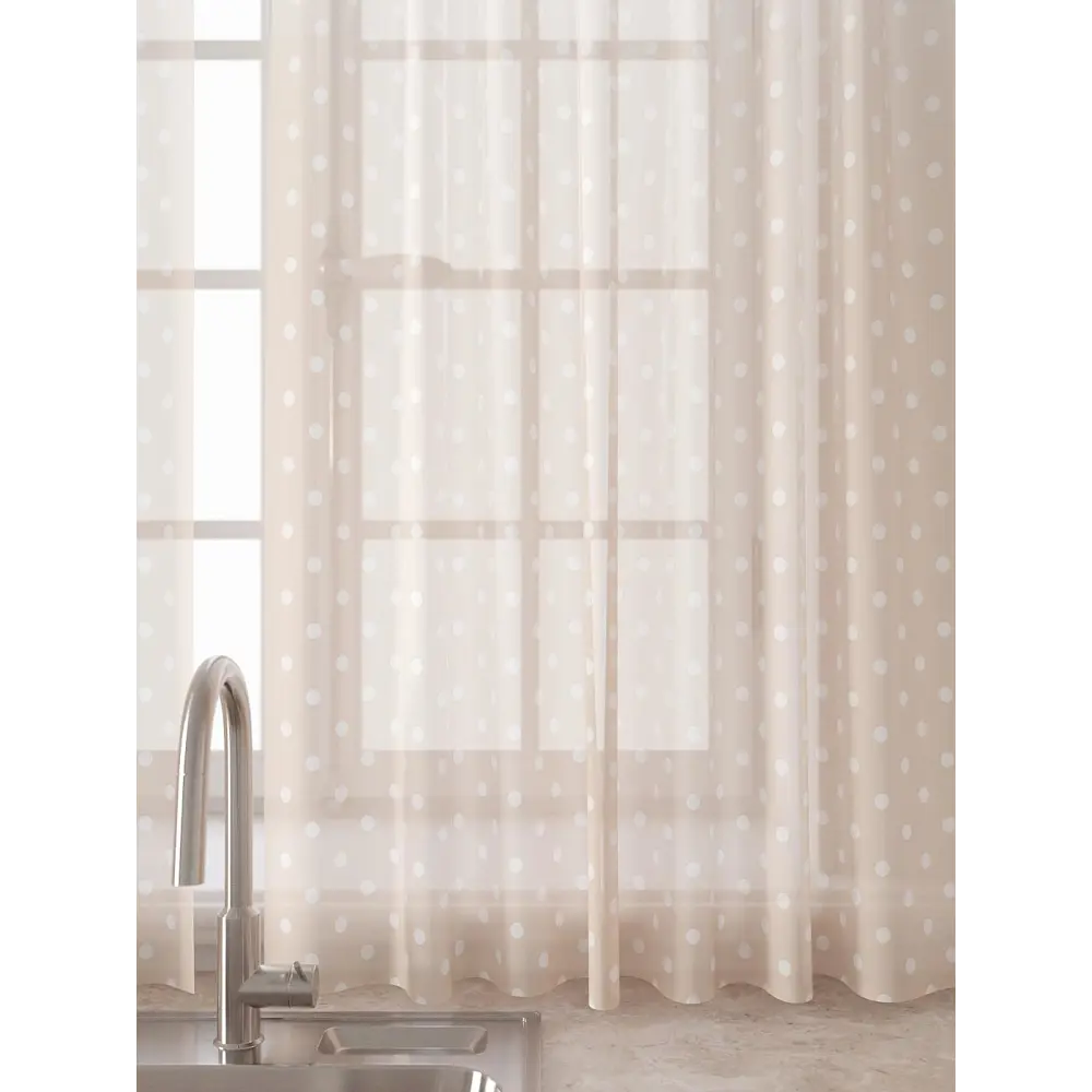 Фото 4 Комплект штор Comfy way Лагрос - 37 CW915037180-180 на шторной ленте 180x150 см цвет бежевый Фото 4 Комплект штор Comfy way Лагрос - 37 CW915037180-180 на шторной ленте 180x150 см цвет бежевый