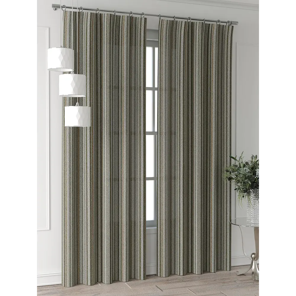 Фото 4 Комплект штор Comfy way Форнерс - 640 - 260 см CW709640260-260 на шторной ленте 260x150 см цвет бежевый