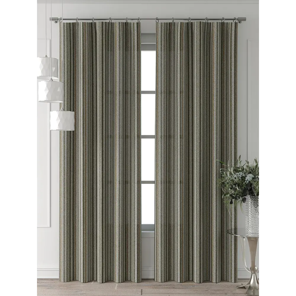 Фото 2 Комплект штор Comfy way Форнерс - 640 - 260 см CW709640260-260 на шторной ленте 260x150 см цвет бежевый