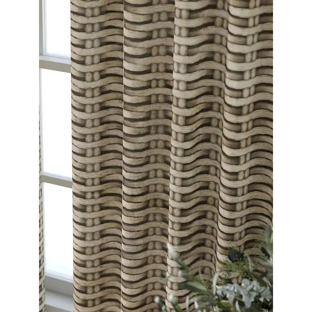 Фото 3 Комплект штор Comfy way Форнерс - 682 - 260 см CW709682260-260 на шторной ленте 260x150 см цвет бежевый Фото 3 Комплект штор Comfy way Форнерс - 682 - 260 см CW709682260-260 на шторной ленте 260x150 см цвет бежевый
