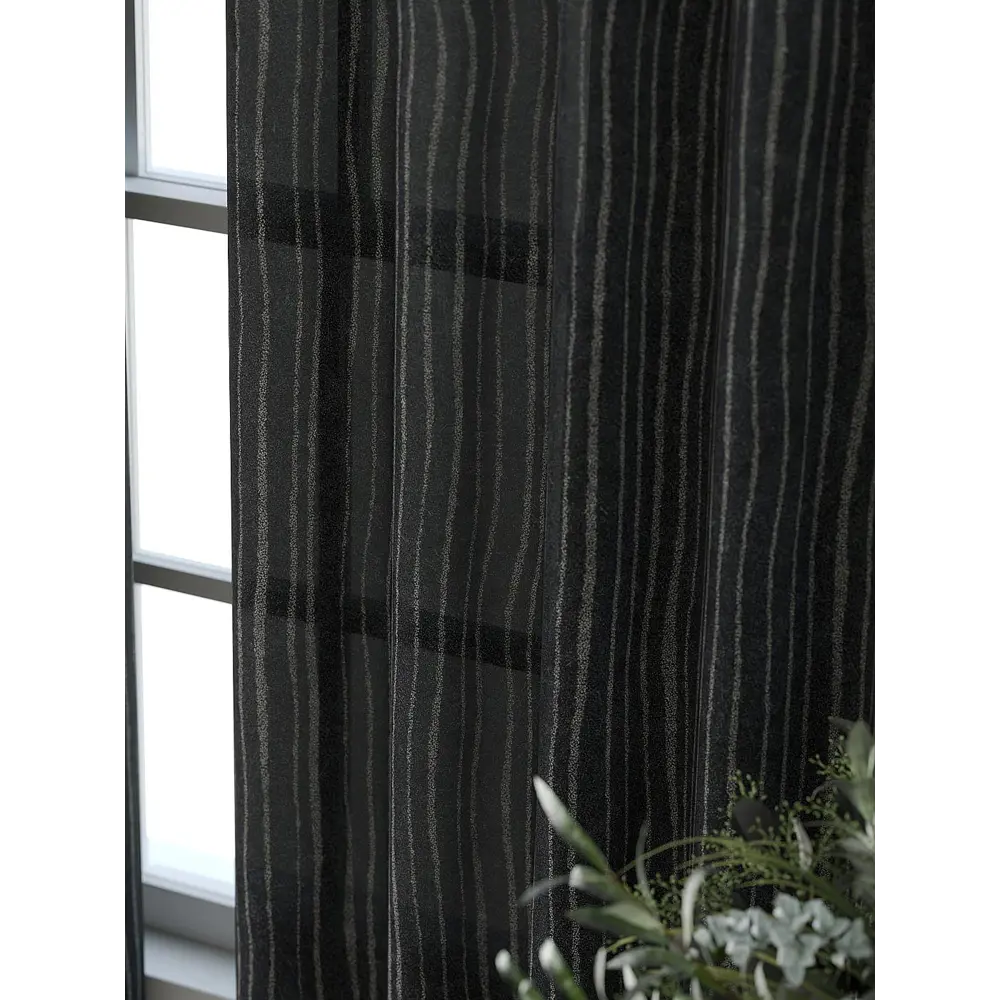 Фото 3 Комплект штор Comfy way Форнерс - 693 - 260 см CW709693260-260 на шторной ленте 260x150 см цвет черный Фото 3 Комплект штор Comfy way Форнерс - 693 - 260 см CW709693260-260 на шторной ленте 260x150 см цвет черный