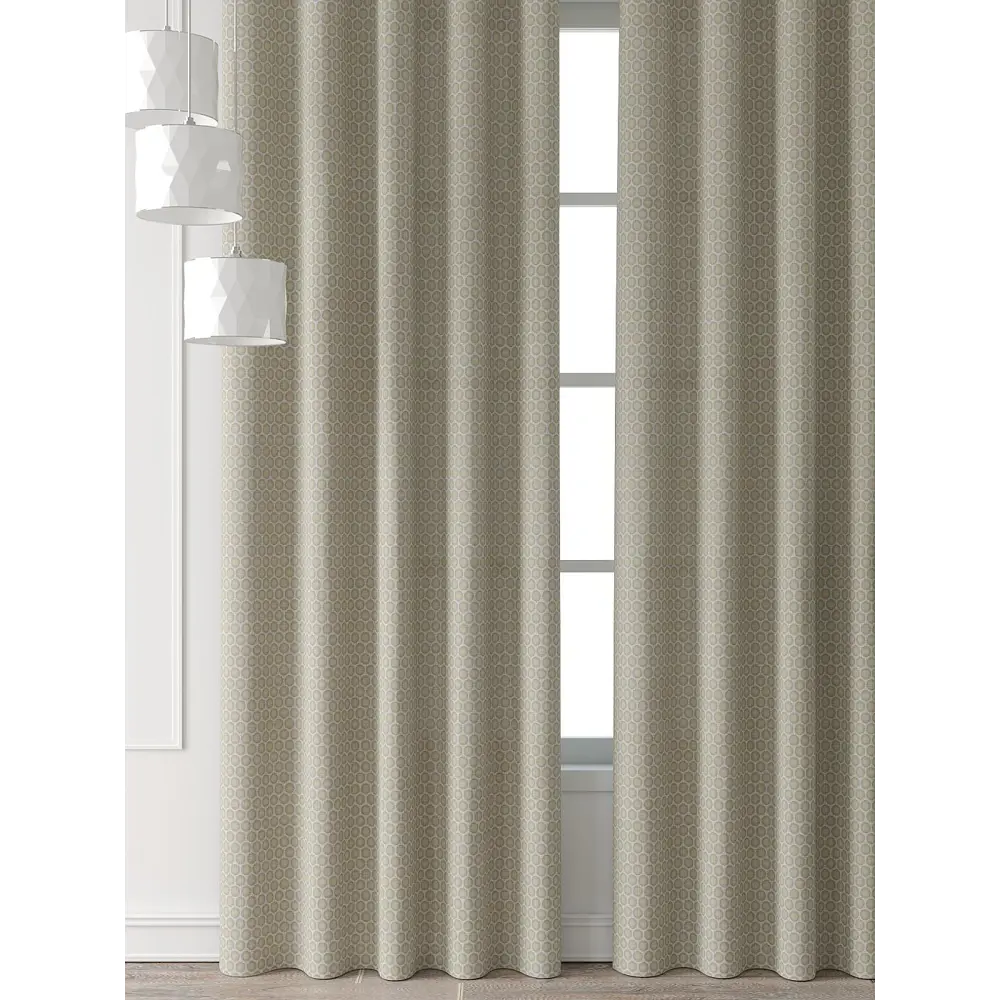 Фото 6 Комплект штор Comfy way Форнерс - 700 - 260 см CW709700260-260 на шторной ленте 260x150 см цвет бежевый Фото 6 Комплект штор Comfy way Форнерс - 700 - 260 см CW709700260-260 на шторной ленте 260x150 см цвет бежевый
