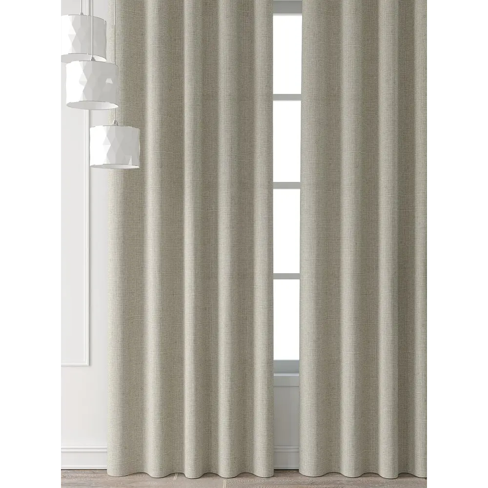 Фото 6 Комплект штор Comfy way Форнерс - 709 - 260 см CW709709260-260 на шторной ленте 260x150 см цвет бежевый Фото 6 Комплект штор Comfy way Форнерс - 709 - 260 см CW709709260-260 на шторной ленте 260x150 см цвет бежевый