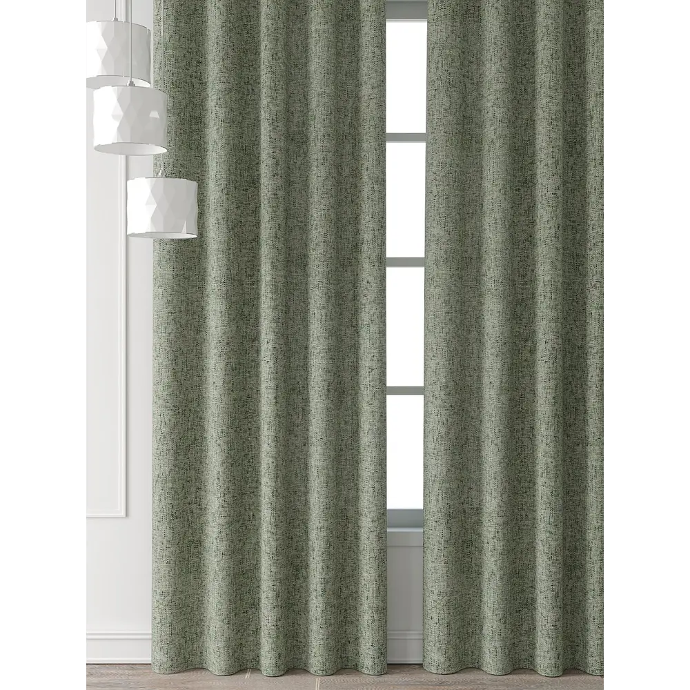Фото 6 Комплект штор Comfy way Форнерс - 713 - 260 см CW709713260-260 на шторной ленте 260x150 см цвет зеленый Фото 6 Комплект штор Comfy way Форнерс - 713 - 260 см CW709713260-260 на шторной ленте 260x150 см цвет зеленый