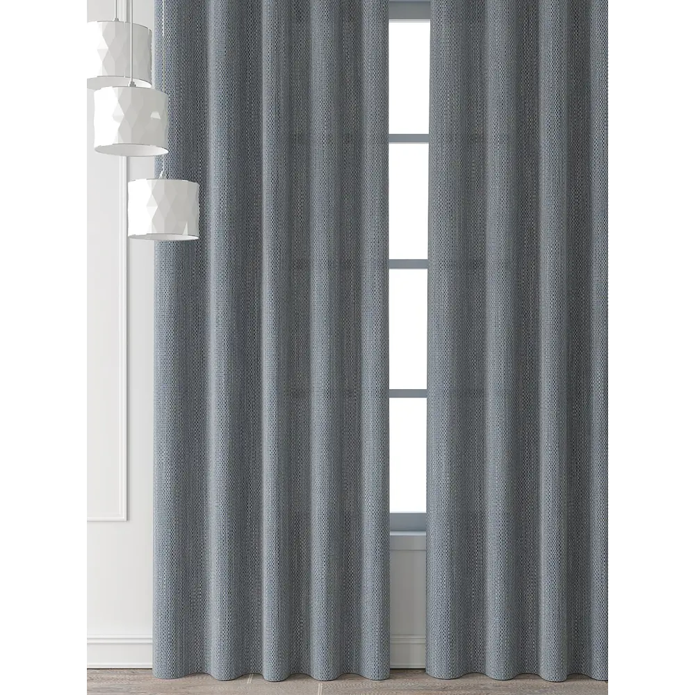 Фото 6 Комплект штор Comfy way Форнерс - 717 - 260 см CW709717260-260 на шторной ленте 260x150 см цвет синий Фото 6 Комплект штор Comfy way Форнерс - 717 - 260 см CW709717260-260 на шторной ленте 260x150 см цвет синий