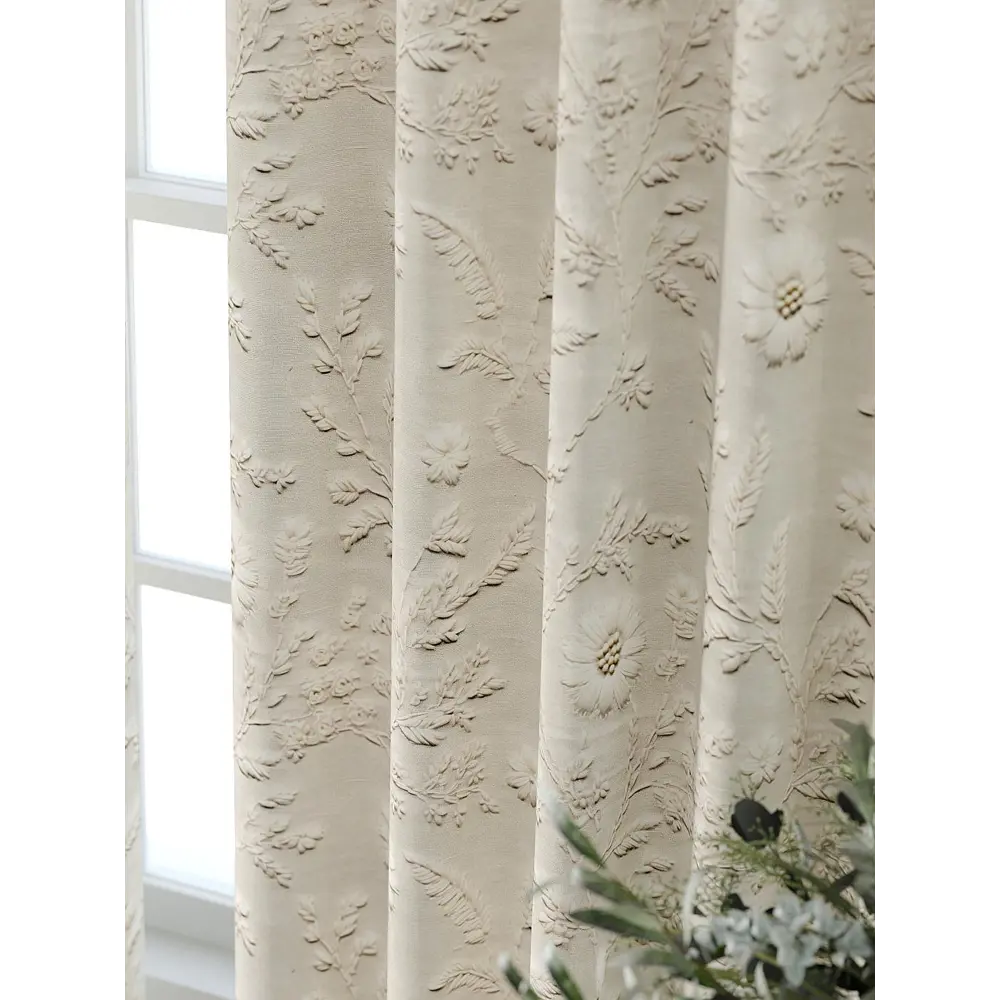 Фото 3 Комплект штор Comfy way Форнерс - 734 - 260 см CW709734260-260 на шторной ленте 260x150 см цвет бежевый Фото 3 Комплект штор Comfy way Форнерс - 734 - 260 см CW709734260-260 на шторной ленте 260x150 см цвет бежевый