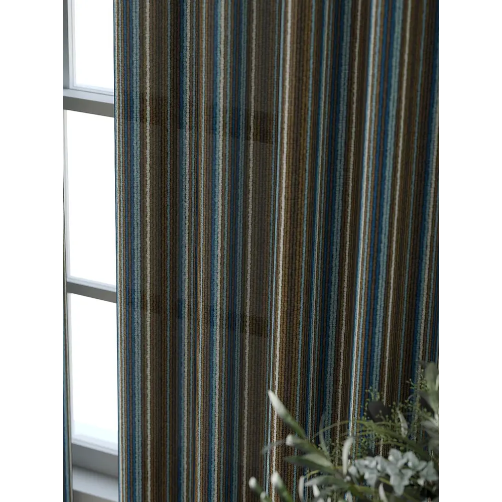 Фото 3 Комплект штор Comfy way Форнерс - 641 - 240 см CW709641240-240 на шторной ленте 240x150 см цвет коричневый