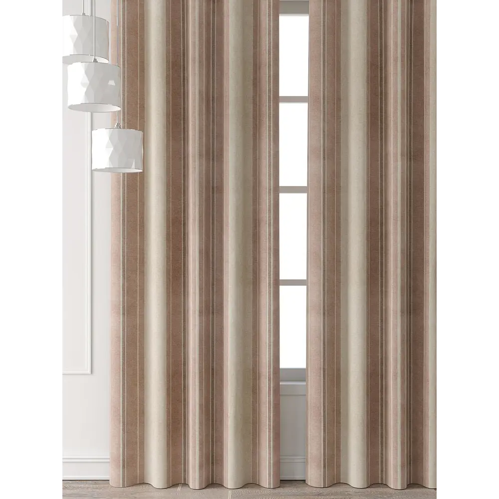 Фото 6 Комплект штор Comfy way Форнерс - 662 - 240 см CW709662240-240 на шторной ленте 240x150 см цвет бежевый Фото 6 Комплект штор Comfy way Форнерс - 662 - 240 см CW709662240-240 на шторной ленте 240x150 см цвет бежевый