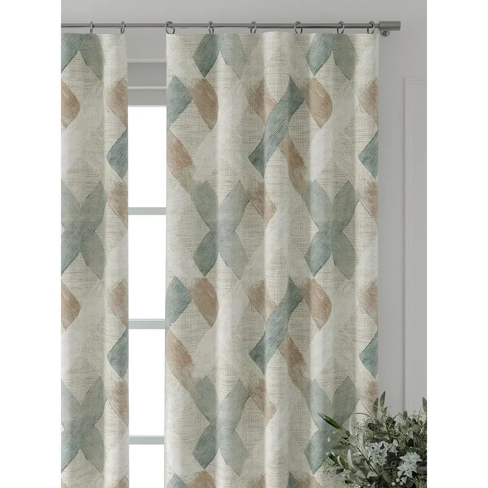 Фото 5 Комплект штор Comfy way Форнерс - 666 - 240 см CW709666240-240 на шторной ленте 240x150 см цвет бежевый Фото 5 Комплект штор Comfy way Форнерс - 666 - 240 см CW709666240-240 на шторной ленте 240x150 см цвет бежевый