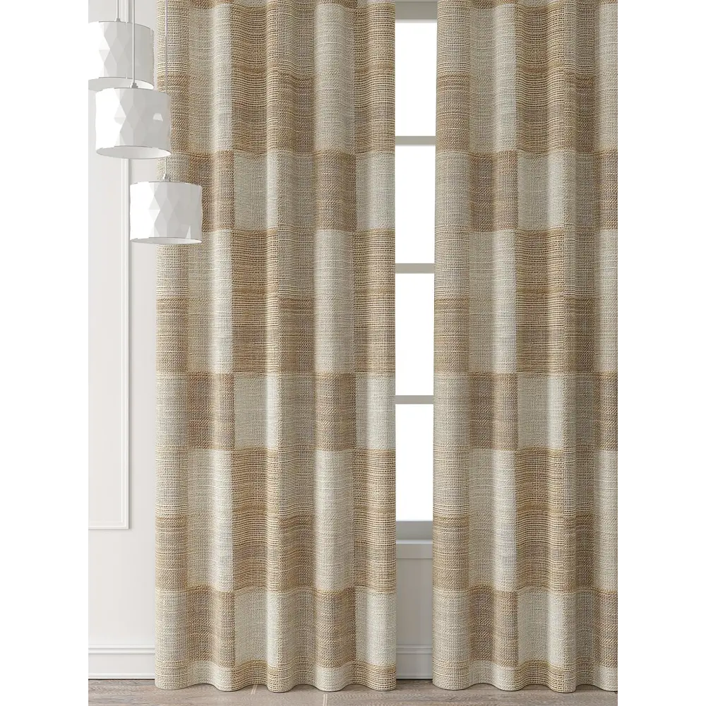 Фото 6 Комплект штор Comfy way Форнерс - 671 - 240 см CW709671240-240 на шторной ленте 240x150 см цвет бежевый Фото 6 Комплект штор Comfy way Форнерс - 671 - 240 см CW709671240-240 на шторной ленте 240x150 см цвет бежевый