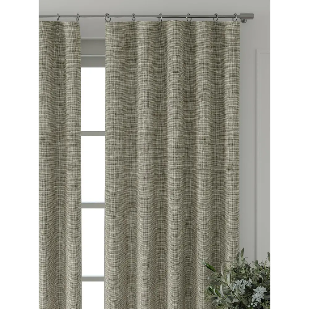 Фото 5 Комплект штор Comfy way Форнерс - 708 - 240 см CW709708240-240 на шторной ленте 240x150 см цвет бежевый Фото 5 Комплект штор Comfy way Форнерс - 708 - 240 см CW709708240-240 на шторной ленте 240x150 см цвет бежевый