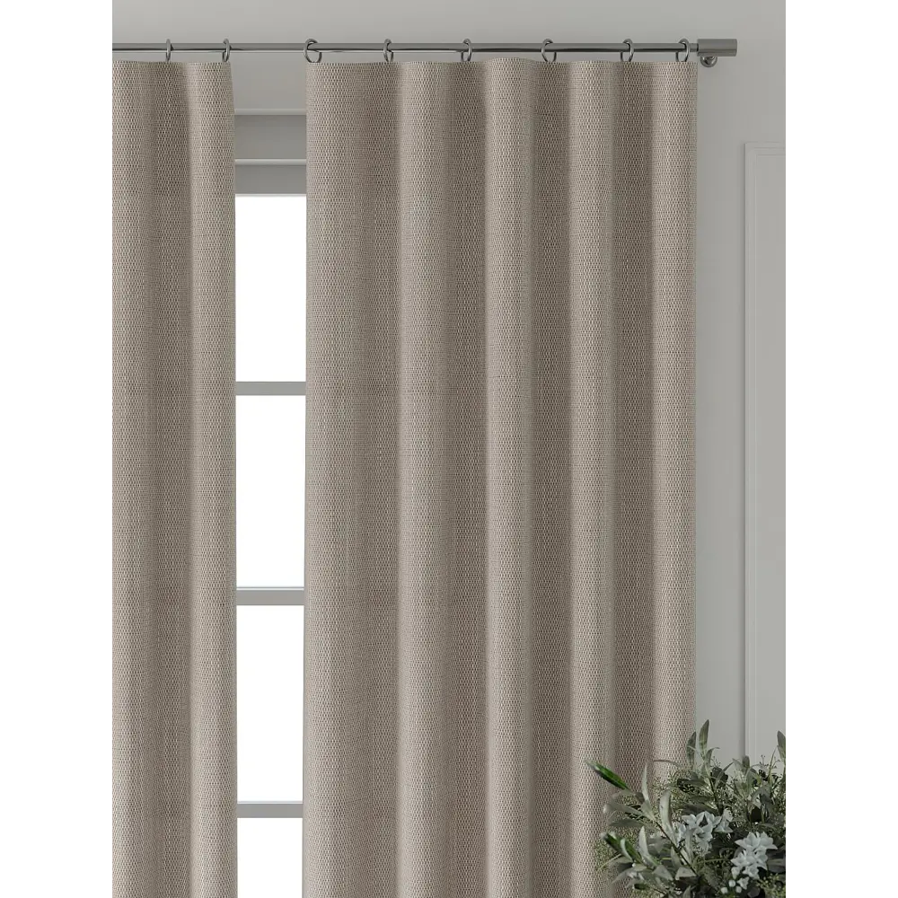 Фото 5 Комплект штор Comfy way Форнерс - 715 - 240 см CW709715240-240 на шторной ленте 240x150 см цвет бежевый